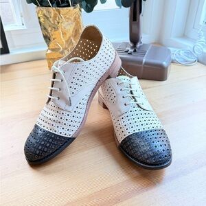 The Office of Angela Scott Women's Ms Gabrielle Perforated Shoes